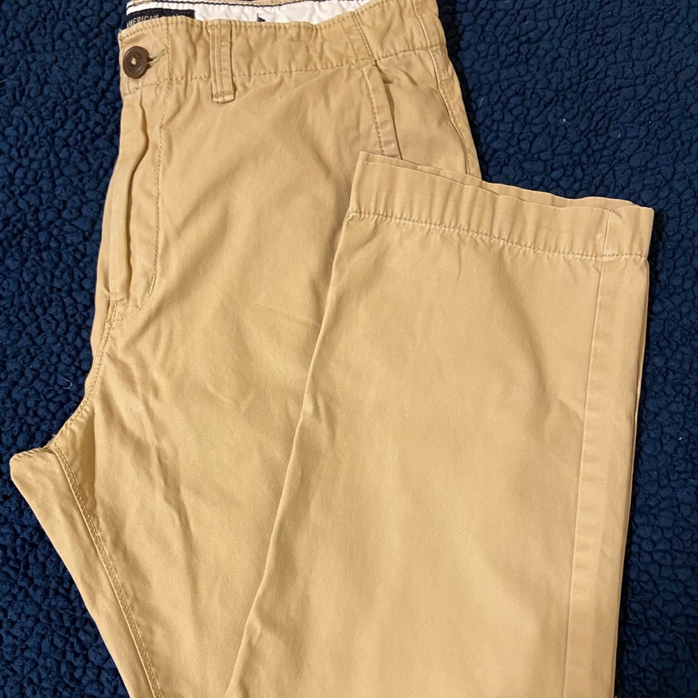 Men’s American Eagle Original Straight Khaki
